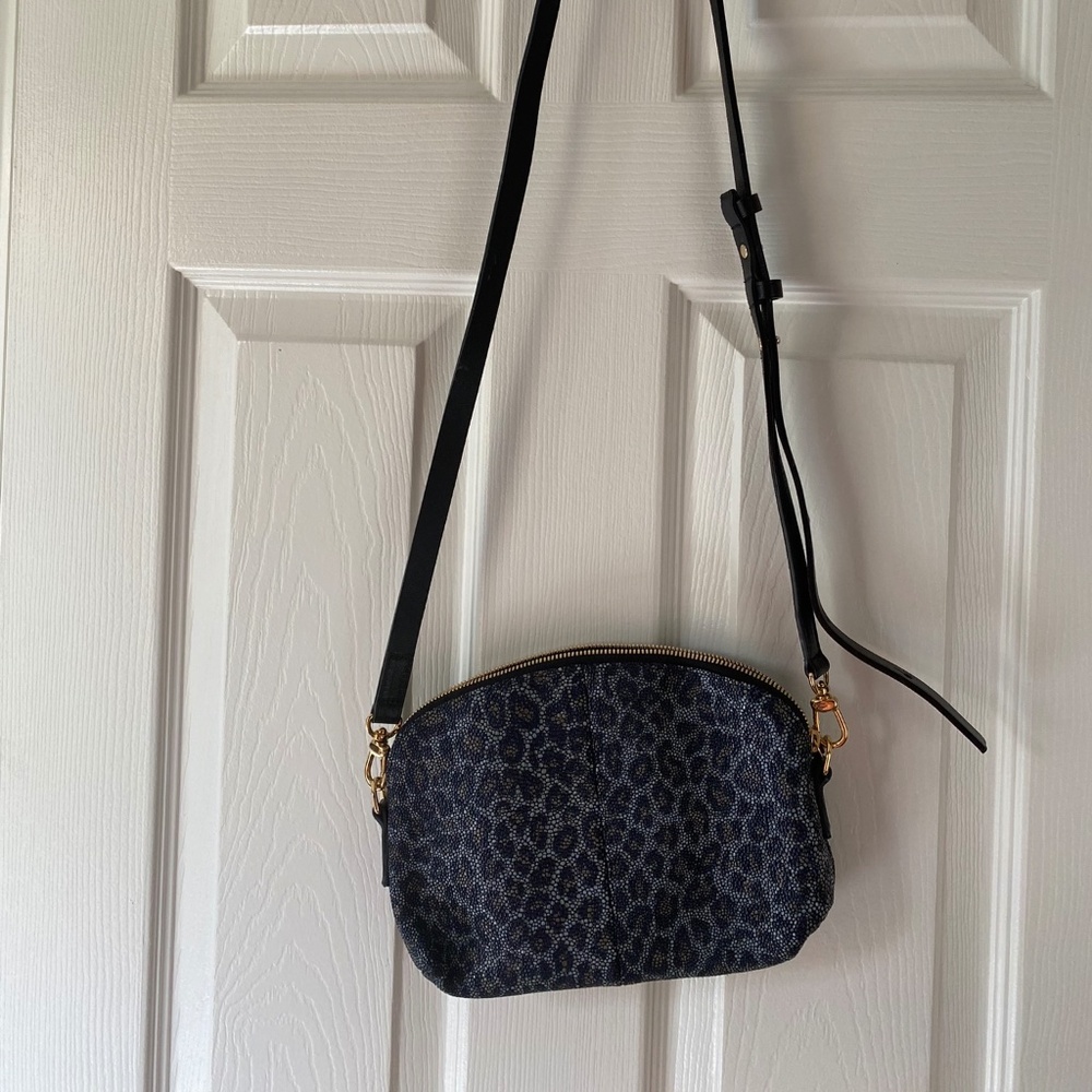 Linde Gallery Leopard Print Crossbody Bag